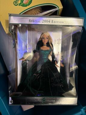 Barbie Emerald Green Holiday Gown Doll